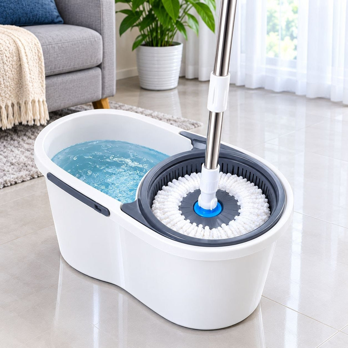 Trapeador Spin Mop Giratorio 360
