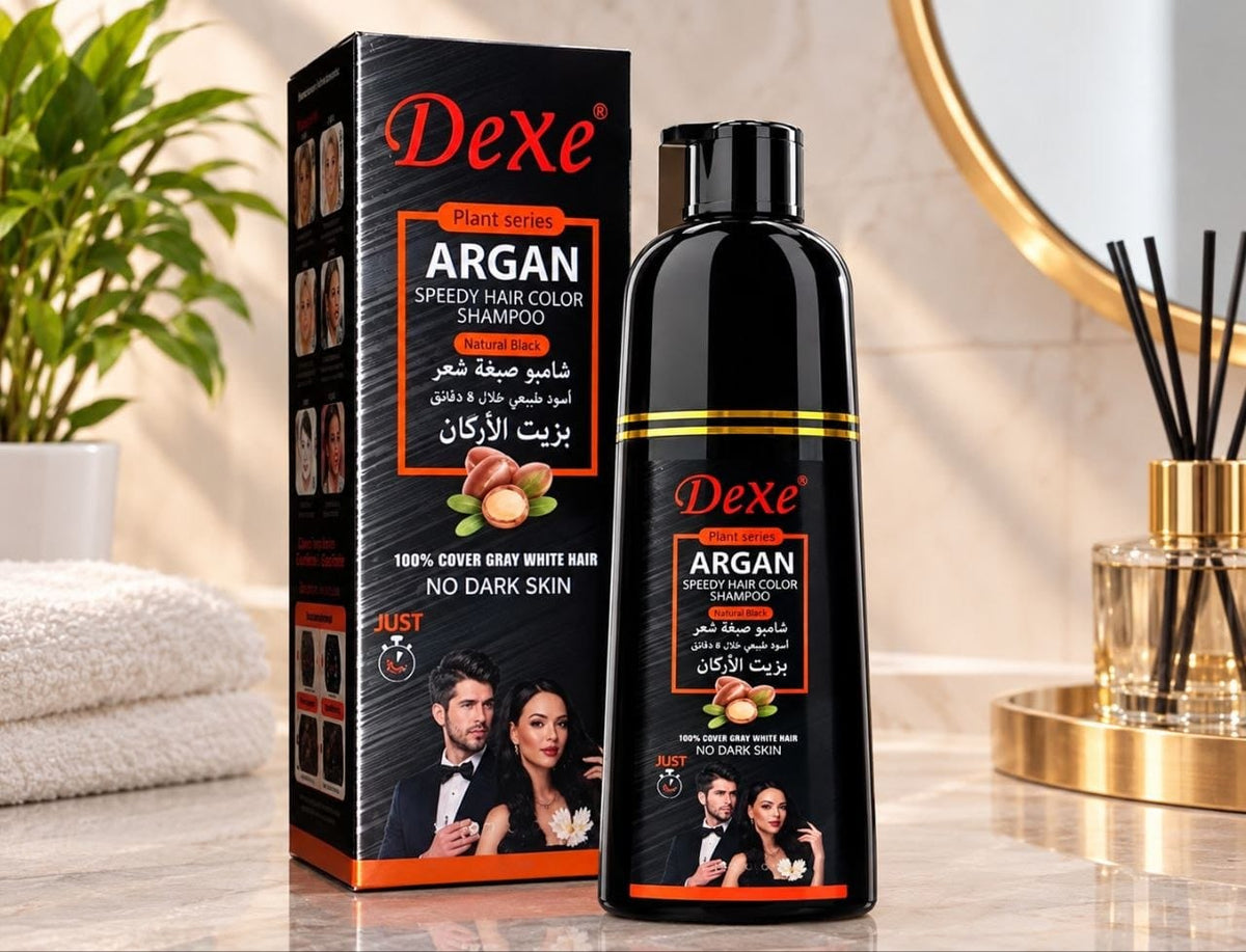 Shampoo Cubre Canas Dexe Argan