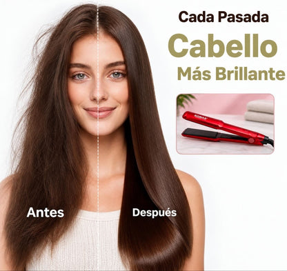 KIT ALISADO PERFRCTO PLANCHA SONAR Y CEPILLO SECADOR R