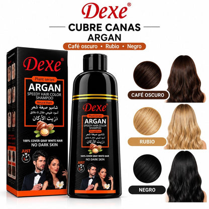 Shampoo Cubre Canas Dexe Argan