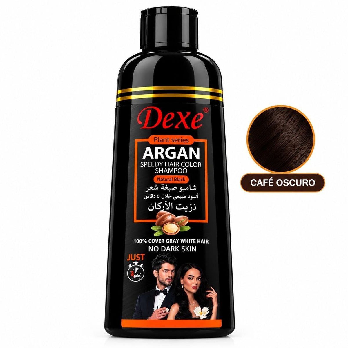 Shampoo Cubre Canas Dexe Argan