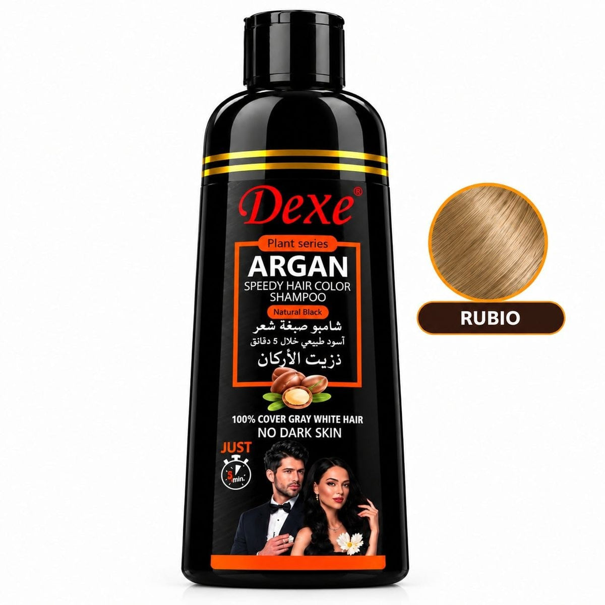 Shampoo Cubre Canas Dexe Argan