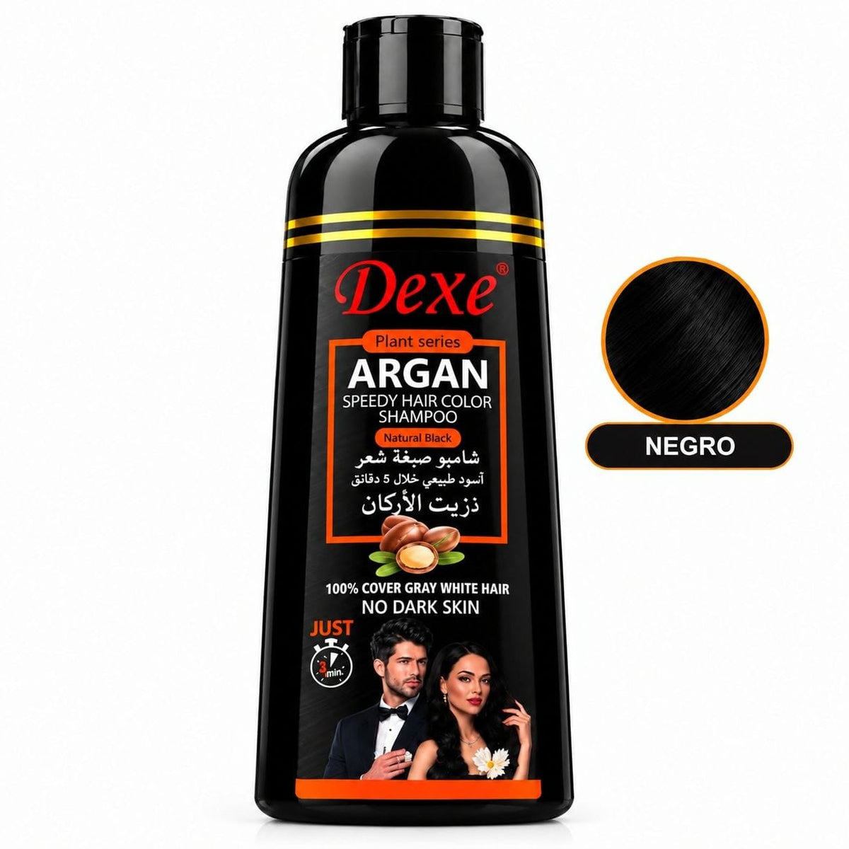 Shampoo Cubre Canas Dexe Argan