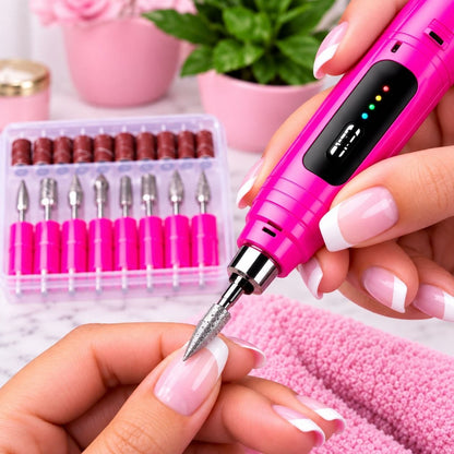 Pulidor De Uñas Eléctrico Pro – Manicure & Pedicure